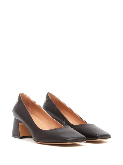 Maison Margiela Décortiqué 60mm four-stitch pumps - Black - zdjęcie produktu nr 2