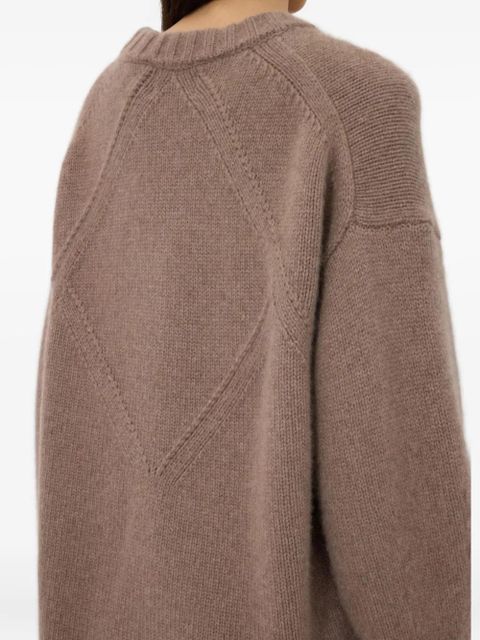 LouLou de Saison Tino crew neck sweater - Brown