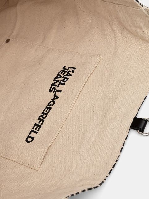 Karl Lagerfeld Jeans torebka bawełniana