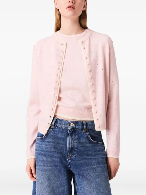 Maje button-down cardigan - Pink