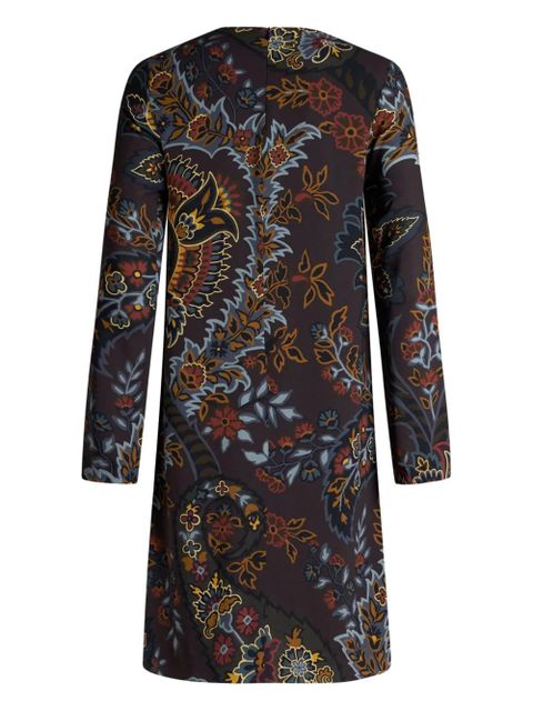 ETRO paisley print tunic dress - Black - zdjęcie produktu nr 1