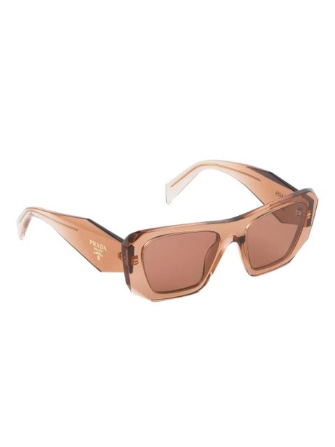 Prada Eyewear rectangle sunglasses - Brown - zdjęcie produktu nr 2
