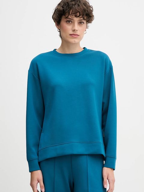 United Colors of Benetton bluza damska kolor turkusowy gładka 3Y2F3M07M