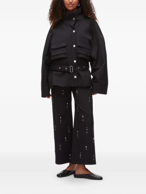 3.1 Phillip Lim belted pocket jacket - Black
