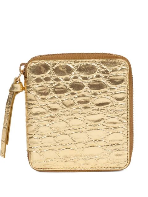 DRIES VAN NOTEN embossed leather wallet - Gold - zdjęcie produktu nr 1