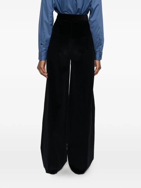 Max Mara Faretra corduroy trousers - Blue