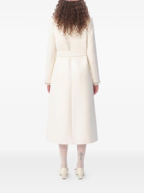 Valentino Garavani Drill double coat - White
