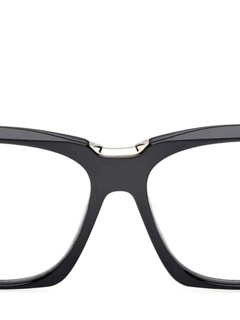 Max Mara Eyewear acetate geometric frames - Black - zdjęcie produktu nr 2