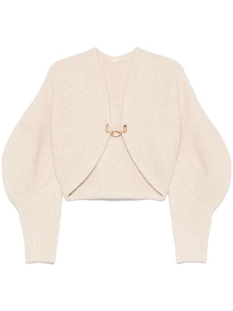 Cult Gaia Devin cardigan - Neutrals
