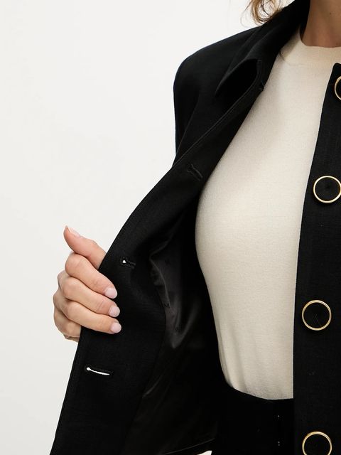 Marciano by Guess kurtka CHRISTINA kolor czarny przejściowa 5YGL06 7343A