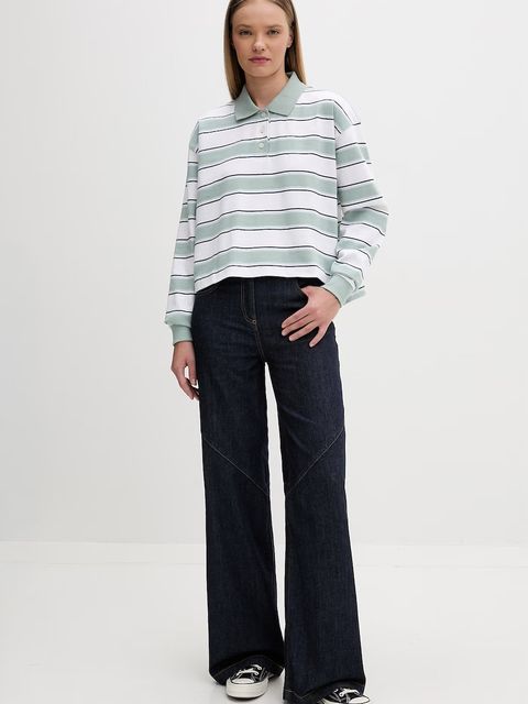 Guess Jeans longsleeve damski bawełniany - zdjęcie produktu nr 1