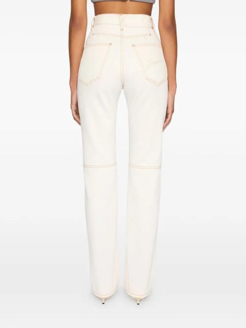 Jacquemus De-Nimes button-up trousers - Neutrals - zdjęcie produktu nr 2