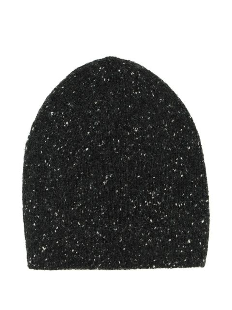 The Row Marvy melange beanie - Black