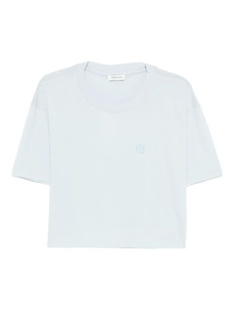 ANINE BING Johnny round-neck T-shirt - Blue - zdjęcie produktu nr 1