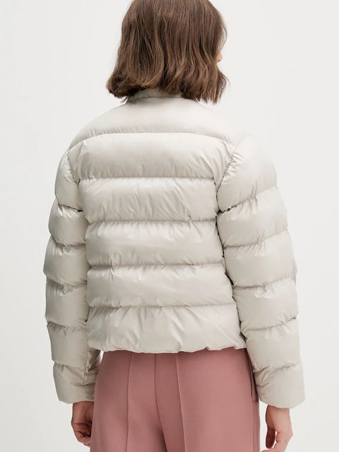 adidas kurtka Essentials kolor beżowy zimowa JX7826