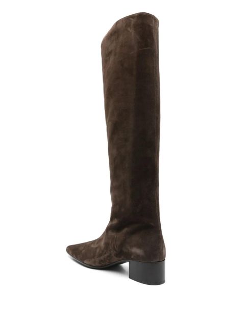 KHAITE 40mm Andee knee boots - Brown