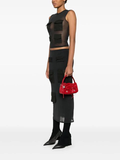 Acne Studios micro multi-pocket bag - Red - zdjęcie produktu nr 2