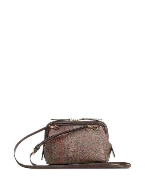 ETRO Arnica paisley-pattern clutch bag - Brown - zdjęcie produktu nr 2