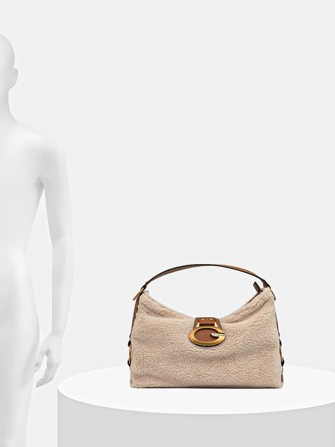 Guess torebka CAMDEN kolor beżowy HWWB93 08180