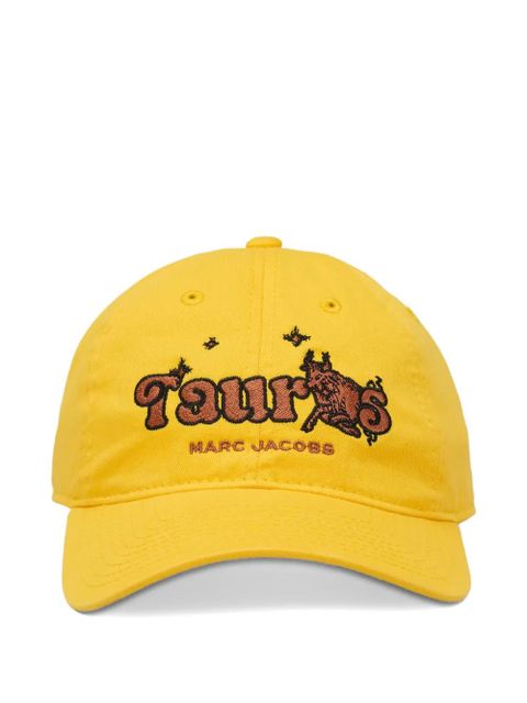 Marc Jacobs The Zodiac embroidered baseball cap - Yellow - zdjęcie produktu nr 1