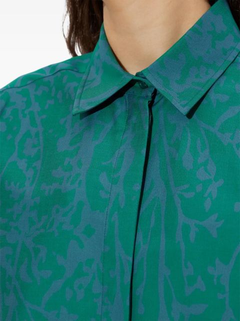 Max Mara Bird button-up shirt - Green