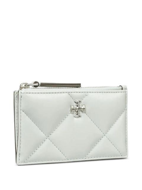 Tory Burch Kira diamond-quilting wallet - White - zdjęcie produktu nr 2