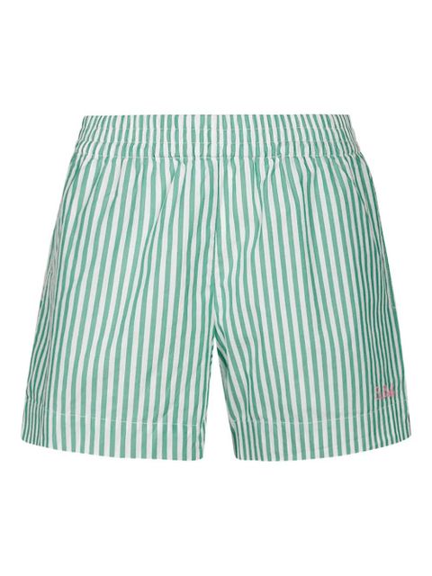 MC2 Saint Barth striped shorts - Green - zdjęcie produktu nr 1