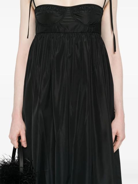 Cecilie Bahnsen Alena maxi dress - Black