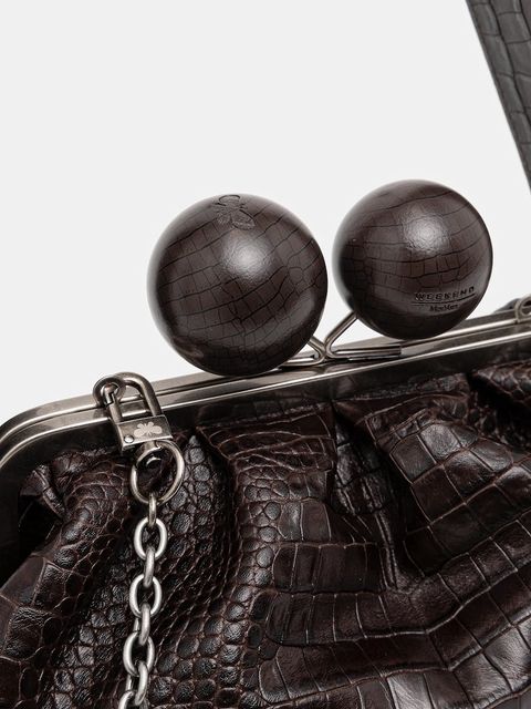 Weekend Max Mara torebka skórzana ALISSO