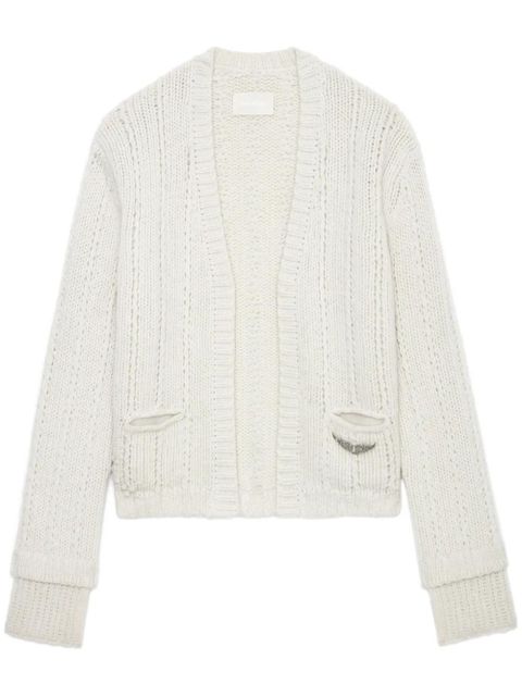 Zadig&Voltaire Travy cardigan - White - zdjęcie produktu nr 1