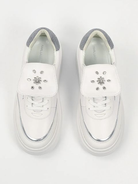 Karl Lagerfeld buty ANAKAPRI damskie kolor biały KL63519S