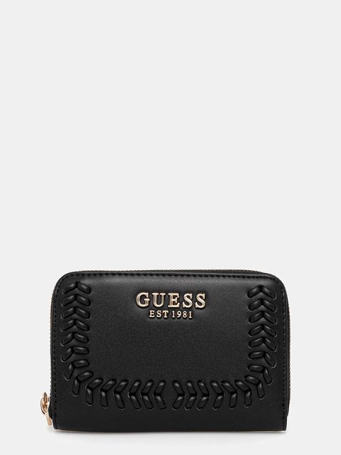 Guess portfel TATUM damski kolor czarny SWNG96 67140 - zdjęcie produktu nr 1