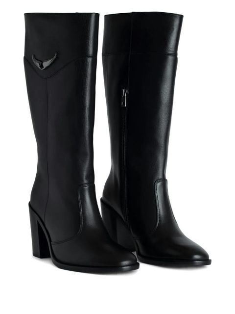 Zadig&Voltaire leather ankle boots - Black - zdjęcie produktu nr 2