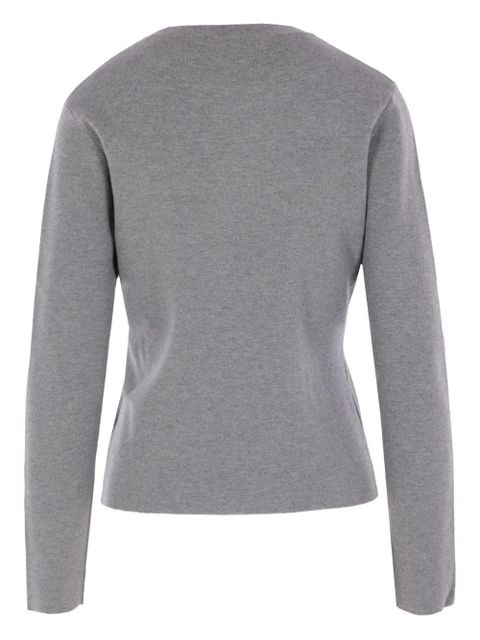 Max Mara logo sweater - Grey