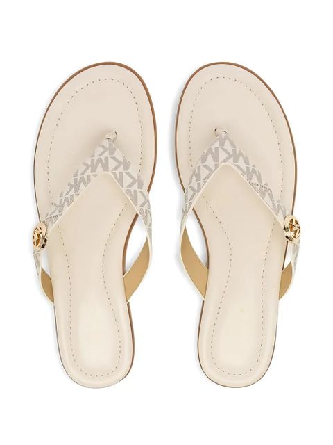 Michael Kors logo thong sandals - Neutrals - zdjęcie produktu nr 1