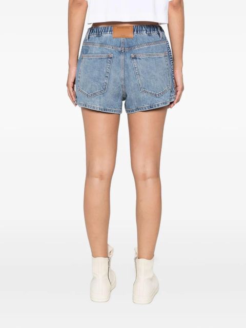 Alexander Wang Marathon denim shorts - Blue