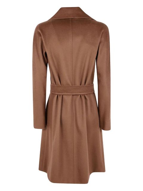 Max Mara tie-fastening coat - Brown - zdjęcie produktu nr 2