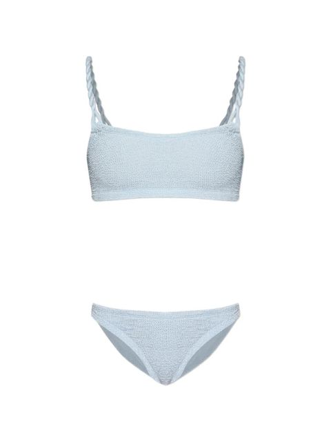 Hunza G Pheobe crinkled bikini - Blue - zdjęcie produktu nr 1