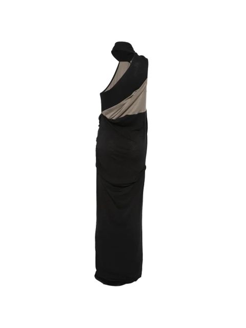 ENTIRE STUDIOS draped maxi dress - Black - zdjęcie produktu nr 2