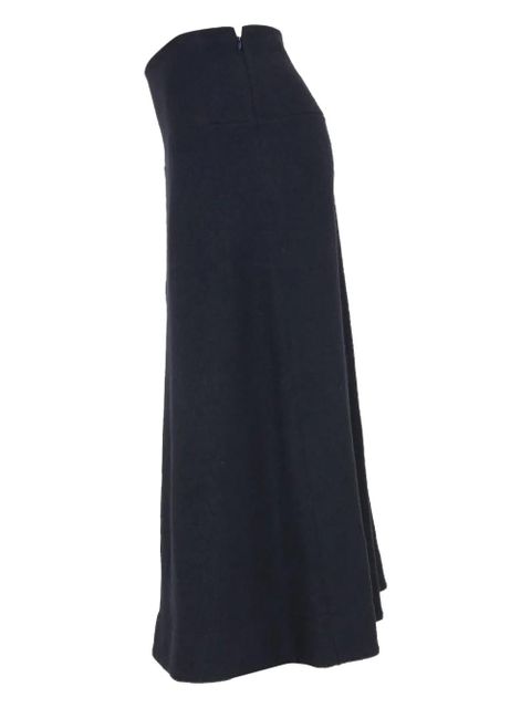 Jil Sander zip-fastening midi skirt - Blue - zdjęcie produktu nr 1