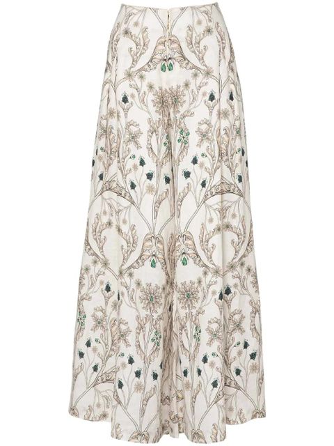 Agua By Agua Bendita Marea Alhaja trousers - White - zdjęcie produktu nr 1