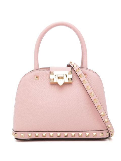 Valentino Garavani small Rockstud tote bag - Pink