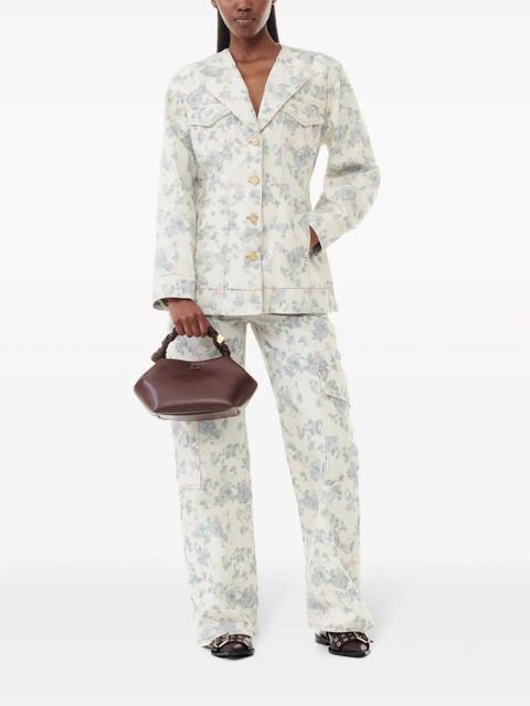 GANNI small Bou cross body bag - Brown - zdjęcie produktu nr 2