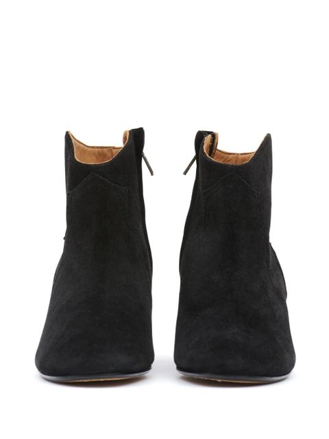 ISABEL MARANT Dicker suede Western boots - Black - zdjęcie produktu nr 2