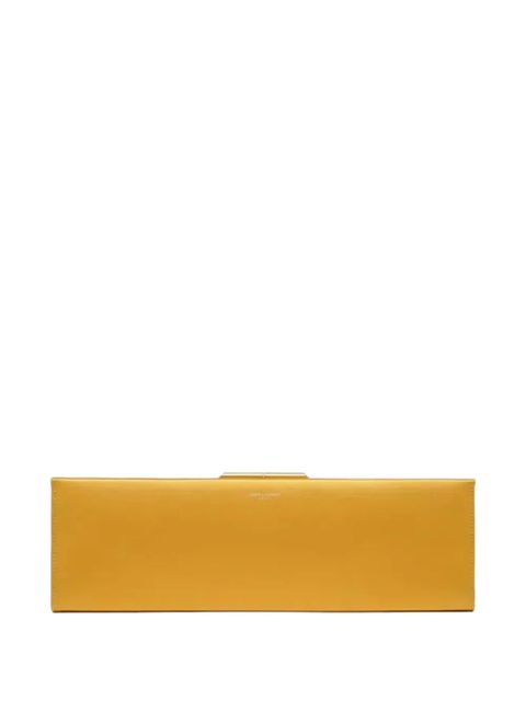Saint Laurent large Midnight rectangular-shaped clutch bag - Yellow - zdjęcie produktu nr 1
