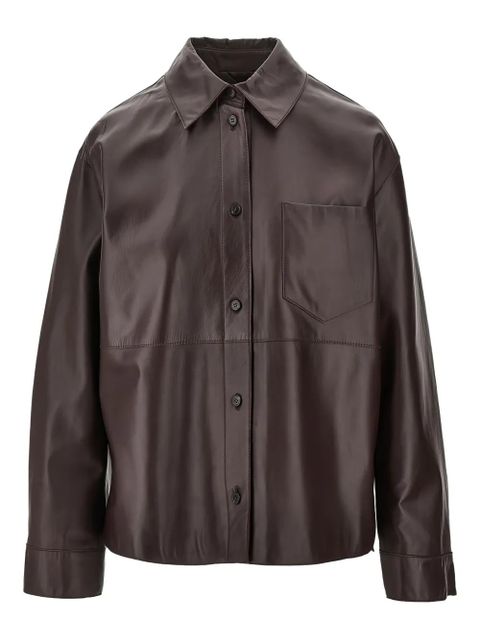 Weekend Max Mara patch-pocket overshirt - Brown - zdjęcie produktu nr 1