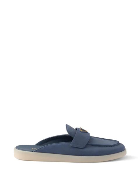 Prada nubuck mules - Blue - zdjęcie produktu nr 1