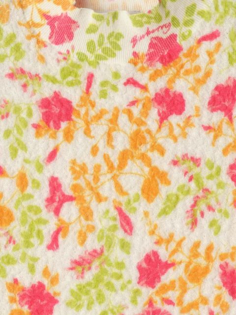 Burberry floral cotton-blend top - White - zdjęcie produktu nr 2