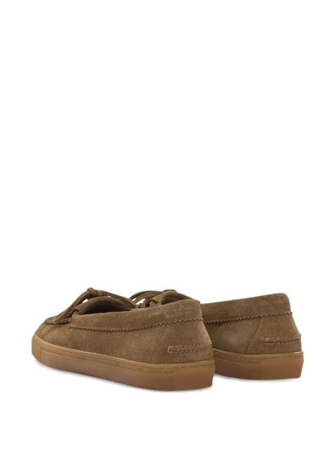 Copenhagen fringed suede loafers - Brown