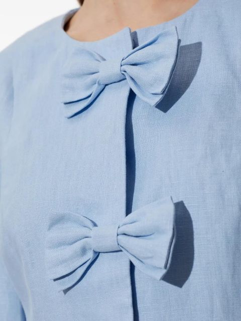 Posse Harper bow jacket - Blue